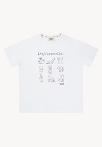 Cream T-shirt Dog Lovers Club TISHAG.