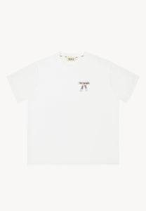 Oversized T-shirt with logo bow TISHALLE cream
