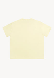 Classic yellow T-shirt with the TISHALLE logo
