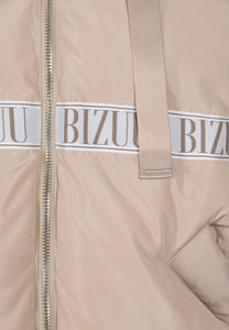 Beige oversized down jacket TOKYO