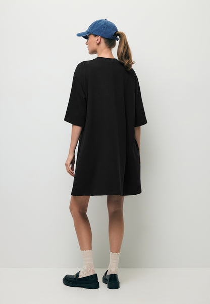 Black TRESS knit mini dress