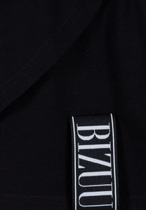 Black knitted mini skirt TULIAN
