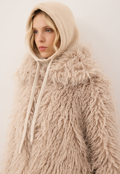 Beige balaclava hat BALA