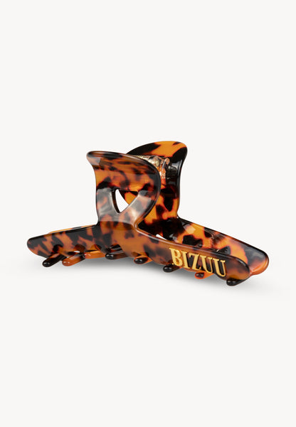 Tortoiseshell WILDA elongated hair clip