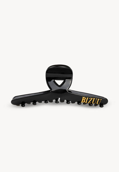 Black WILDA elongated hair clip