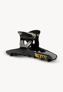 Black WILDA elongated hair clip
