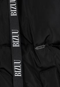 Black oversized down jacket YOKO
