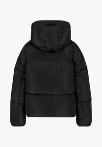 Black oversized down jacket YOKO