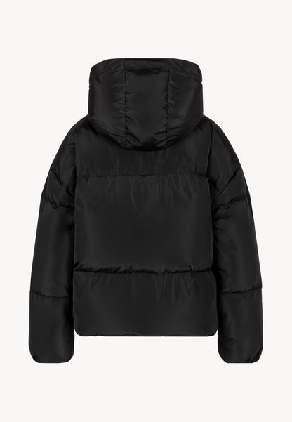 Black oversized down jacket YOKO