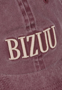 Burgundy baseball cap with logo ZANE