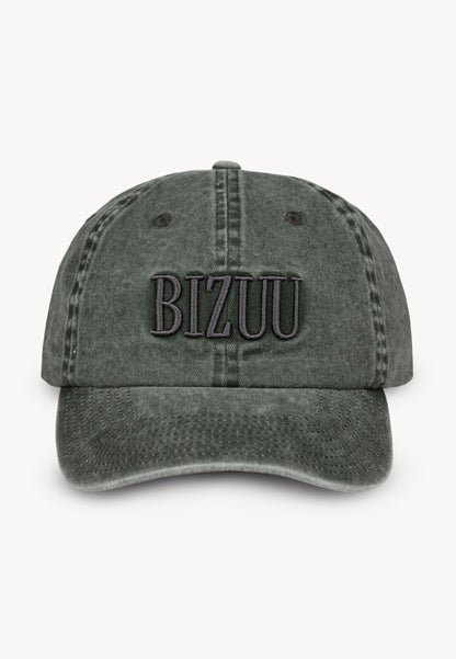 Gray baseball cap with logo ZANE