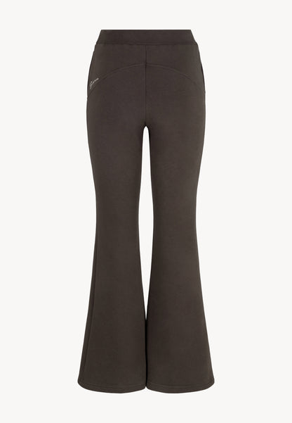ZEIA brown flare sweatpants