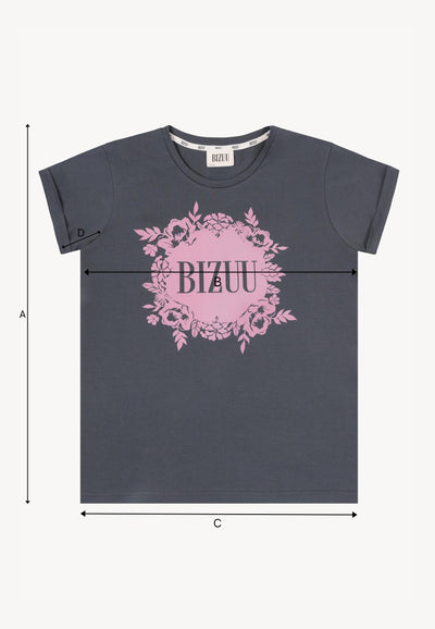 Graphite T-shirt with copyright design by IOLA