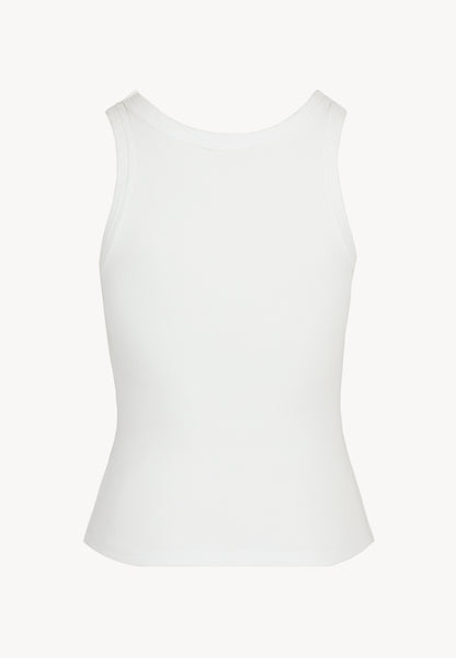 Cream top with bizuu LOVIE embroidery