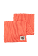 Load image into Gallery viewer, Long scarf with logo patch LUPE orange