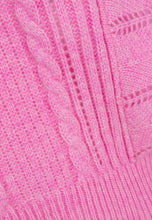 Load image into Gallery viewer, ELLI short pink jumper with an eye-catching ruffle