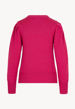 Load image into Gallery viewer, ANDORA round classic pink neck jumper
