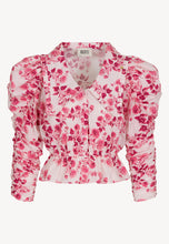 Load image into Gallery viewer, MIUNIE PENNY flowery blouse with a decorative collar