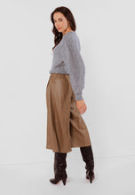 Load image into Gallery viewer, BELINA brown trousers with decorative slits