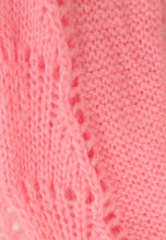 Load image into Gallery viewer, SATTVA long raspberry jumper with an openwork pattern
