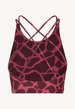 Load image into Gallery viewer, OTYLIA GIRAFFE fitted top with stripes on the back
