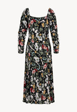 Load image into Gallery viewer, NANIE FALLGARDEN floral midi dress with leg slit