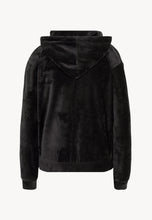 Load image into Gallery viewer, COME velour sweatshirt with an embroidered logo, graphite