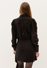 Load image into Gallery viewer, GUARD black dress with a shirt top

