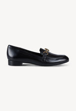 Load image into Gallery viewer, Leather loafers DEBBIE in black
