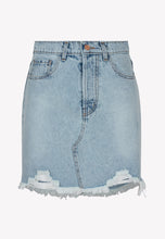 Load image into Gallery viewer, LOLLY mini denim skirt, blue