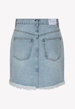 Load image into Gallery viewer, LOLLY mini denim skirt, blue