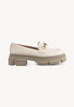 Load image into Gallery viewer, LESOTHO cream leather moccasins
