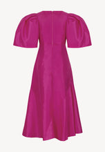 Load image into Gallery viewer, MONTREA midi dress with decorative knot, pink