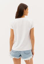Load image into Gallery viewer, MOM white cotton T-shirt