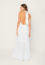 Load image into Gallery viewer, FERNARDINA open back dress, white