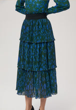Load image into Gallery viewer, BLAKELY LIKA skirt with ruffles, green