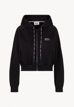 Load image into Gallery viewer, CIANA unzipped hoodie, black

