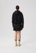 Load image into Gallery viewer, Hooded sweatshirt with logo LINDSAY  black