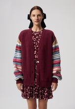 Load image into Gallery viewer, Button-down sweater ZENNY multicolor
