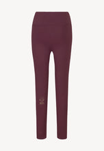 Load image into Gallery viewer, JULIA maroon high-waisted leggings