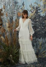 Load image into Gallery viewer, Lace dress with frills SLAVA