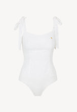 Load image into Gallery viewer, NETTA bodysuit with a decorative tying on the straps