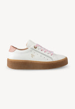 Load image into Gallery viewer, RALLY leather trainers in white
