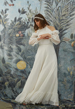 Load image into Gallery viewer, Off-shoulders muslin dress LUDWIKA